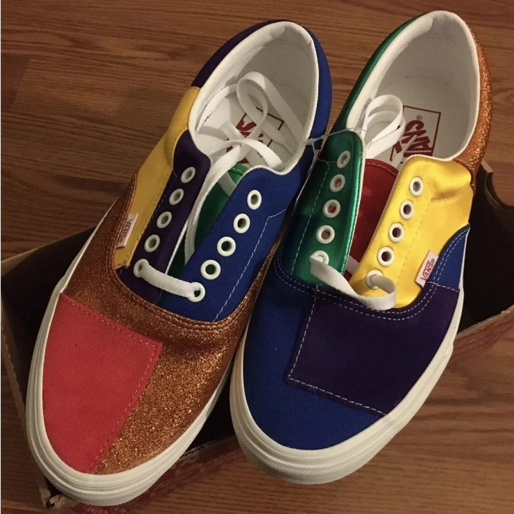 Vans UA Era Classic Pride Patchwork - Men’s Size 10 New With Tags - Picture 1 of 4